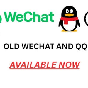 WeChat / QQ Old Account for Gaming & Business