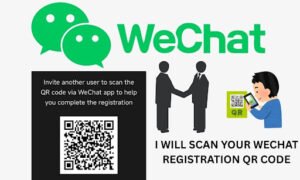 WeChat Registration QR Code Scan