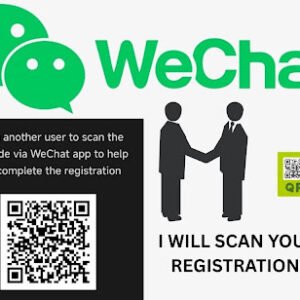 WeChat Registration QR Code Scan